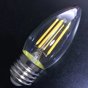 LED Filament Candle Bulb 4W Sapphire C35 E27 4W 2700K thumbnail-1