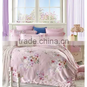 100% LuxuriousTencel Printed Bedding Set thumbnail-5