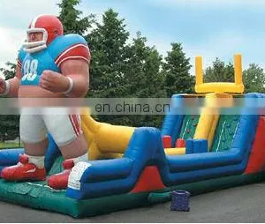 Outdoor Juegos Infantiles Inflatable Obstacle Course in China thumbnail-1