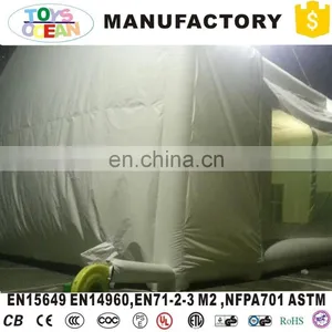 Gray Inflatable Workstation Inflatable Garage Inflatable Spray Booth thumbnail-4