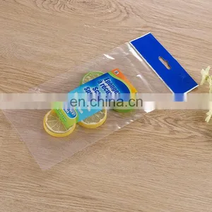 Custom Size Heat Sealing Opp Bag Transparent Packaging With Head Handhole Made in Guangzhou Factory thumbnail-1