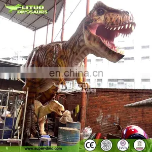 Theme Park Equipment Decoration Robotic Dinosaur King thumbnail-4