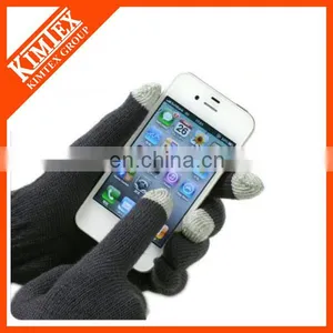 Promotional Custom Knit Acrylic Smartphone Gloves thumbnail-2