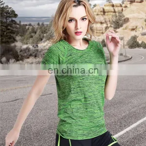 Quick-drying Sport Short Sleeves Breathable Colorful T-shirt Fitness & Yoga Wear thumbnail-5