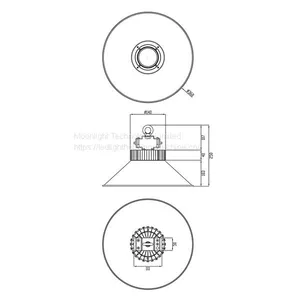 LED High Bay Housing MLT-HBH-CXS-I thumbnail-2