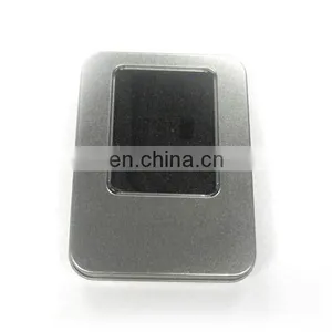 Popular Tin Box With Window for USB,small Tools thumbnail-1