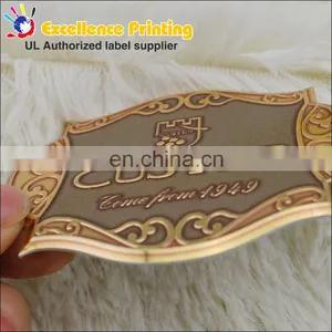 Professional OEM Supply Customized Aluminum Metal Sticker thumbnail-3