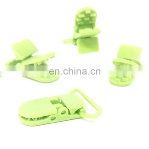 Hot D Shape Kind of Design for Baby Dummy Plastic Pacifier Clip Belt Buckles thumbnail-2