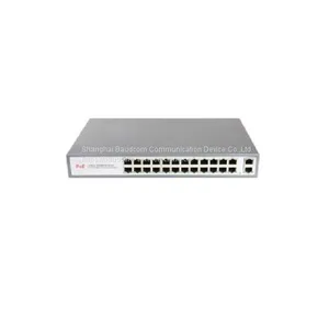 26 Port PoE Switch With 24x10/100M PoE Ports +2 GE RJ45 Uplink thumbnail-1