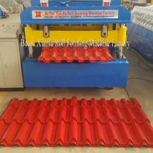 High Quality Glazed Roofing Sheet Roll Forming Machine thumbnail-3