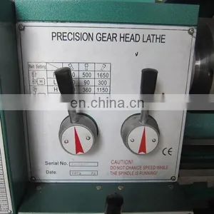38mm Bore CQ6133 Hobby Turning Tool Cheap Precision Bench Lathe Machine With CE thumbnail-2