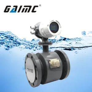 GMF100 Digital Liquid Caustic Soda Magnetic Flow Meter thumbnail-1