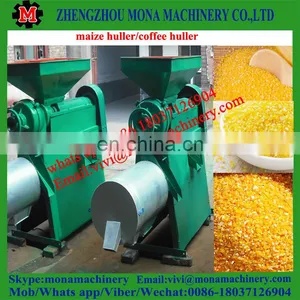 Maize Dehuller With Polisher, Maize Corn Dehulling Machine, Corn Peeling Machine thumbnail-3