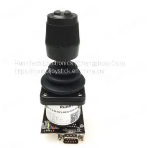 RunnTech 3-Axis Hall Effect Compact Analog to Digital Output Joystick With RS-232 Port thumbnail-1