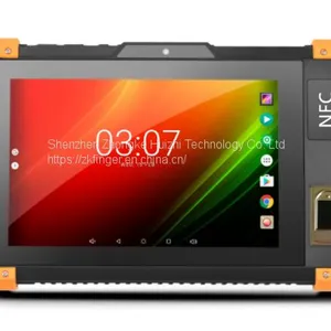4G Handheld Mobile Communication Fingerprint Tablet thumbnail-1