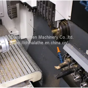 SH325-2 32mm 5 Axis China CE Certificate With Korea Technology Professional Spindle Box Moving CNC Swiss Automatic Lathe thumbnail-4