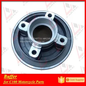 Bajaj Discover 125 Parts Parking System Wheel Drum Brake Motorcycl Hub thumbnail-1