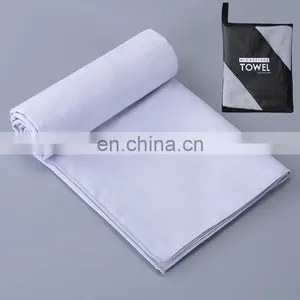 Wholesale Fitness Microfiber Beach Towel Sports Towel Embroidered Custom Logo Gym Towel thumbnail-6