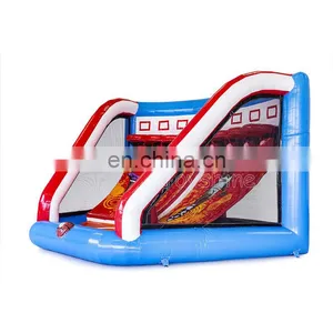 China Fun Inflatable Basketball Game Hoop Shooting Bouncer For Sale thumbnail-3