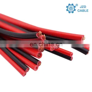 Twin Flat Wire Flexible White Black Red Color Speaker Cable thumbnail-4