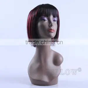 H1041 Female Plastic Mannequin Head for Wigs thumbnail-1