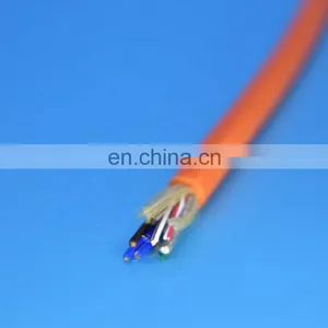 Kevlar Braid Robot Cable 8 Core Fiber Optic Coaxial Cable thumbnail-2