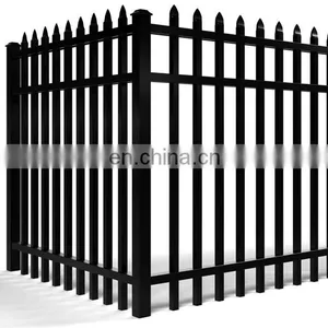 Hign Quality Metal Fence Wrought Iron Cheap Fence for Garden/house/factory/school thumbnail-1