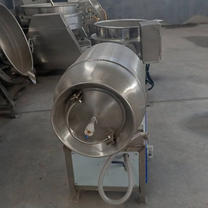 Chicken Tumbler Machine Meat Curing Machine Stainless Steel Tumbler thumbnail-3