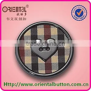 2holes Round Fashion Fabric Covered Button thumbnail-1