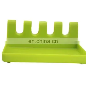Durable Hot Selling Utensil Spatula Holder Silicone Spoon Rest thumbnail-1