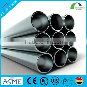 ERW Black Pipe / Erw Carbon Black Steel Pipe Stair Handrail China thumbnail-3