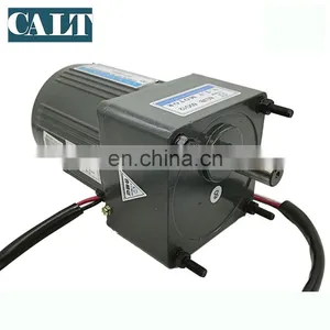 3 Wires VTV ac 220V 25w 10mm Shaft YN80-25/JB300G10 Induction Gear Motor With Gear Box thumbnail-4