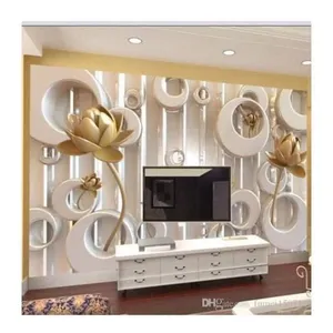 Cheap Price Colorful 8D 16D Wall Murals Designs Wall Paper Murals Home Decor Drop Ship thumbnail-3