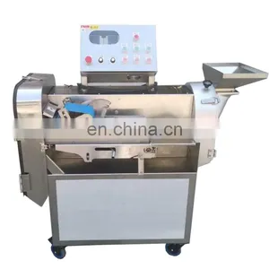 Industrial Leaf Root Vegetable Fruit Cutting Machine Sweet Potato Carrot Cutter Slicer Dicing Machine thumbnail-1