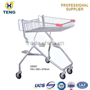 US Style Unfold Handy & Solid Grocery Trolley Cart thumbnail-1
