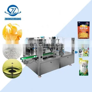 100-1000G Heat Seal Jam Jar Liquid Milk Packing Automatic Coffee Powder Granule Packaging Machine thumbnail-1