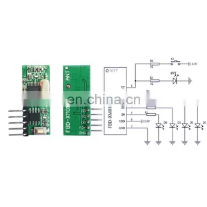 3 Channel Remote Control Receiver Rf Module 433mhz Car Remote Control Control Remote thumbnail-5