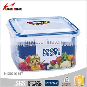 2850ML Square Large Capacity BPA Free Plastic Food Organizer thumbnail-1
