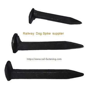 Dog Spike for Railroad Railway Steel Rails thumbnail-3
