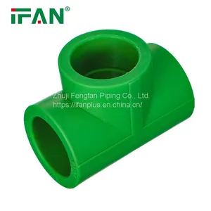 IFAN Hot Sale Plastic Material PPR Pipe Tee Fittings for Water Supply thumbnail-5