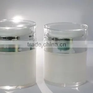 2015 Hot-sale High-grade 30G Acrylic Face Care Cream Airless Bottle With Acrylic Outer Bottle for Day Cream/ Night Cream thumbnail-3