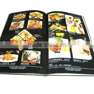2011 Newly High Quality Restaurant Menu Cover thumbnail-1