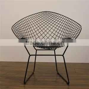 Home Furniture Steel Frame High 77cm Bertoia Chair thumbnail-1