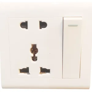 13A 1gang 5pin Multi Wall Socket thumbnail-1