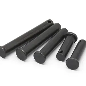 High Strength Flat Head Pin Shaft With Hole Cylindrical Head Solid Positioning Pin Shaft Special Shaped Pin Shaft Bolt thumbnail-2