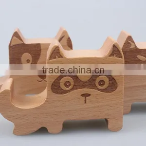 Hot Sale Handmade Wood Cell Phone Stand Wholesale Phone Stand Holder Supplier's Choice thumbnail-5