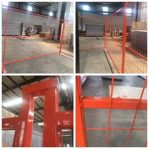 Popular and Low Price Steel Temporary Fence Panels Playground Fence Temporary Fence thumbnail-3