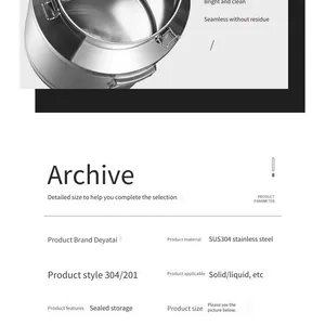 Stainless Steel 304 Sealed Barrel, Wine Barrel, Food Storage Tank, Snap-on Lid, Mirror-polished Oil Drum, Closed Metal Barrel thumbnail-2