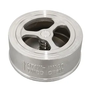 Stainless Steel Clamp Check Valve H71W-16P One-way Valve Reverse Flow Valve Check Valve thumbnail-1