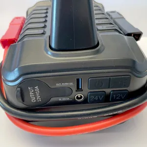 UKCA, CE Approved 12/24V Li-Ion Jump Starter Pack, 56,000mAh 2,000A Peak Current, 1,000A Starting Current thumbnail-2